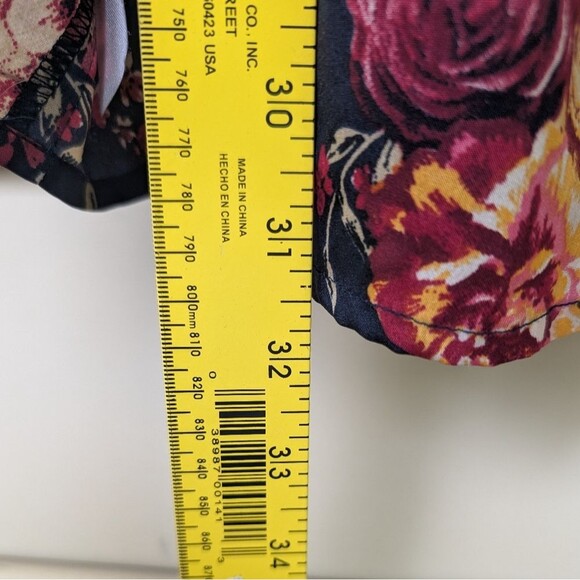 Band of Gypsies Floral Bustier Jumpsuit with Pockets Size Small - Picture 10 of 10